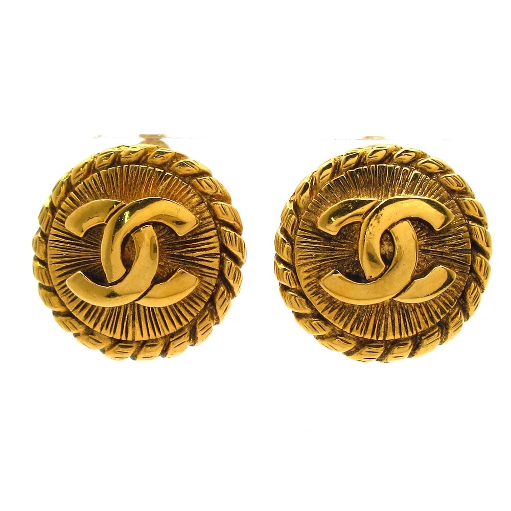 Chanel Coco Clip On Earrings
